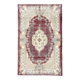 7x10 Persian Burgundy Beige Vintage Rug, 201x323Cm