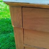Commode ancienne style louis xvi plateau marbre
