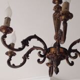 Bronze chandelier
