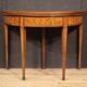 1930s Louis XVI style demilune gaming table