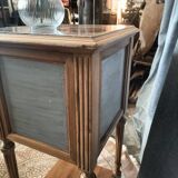 Walnut bedside table