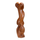 Abstract biomorphic wooden sculpture 1978