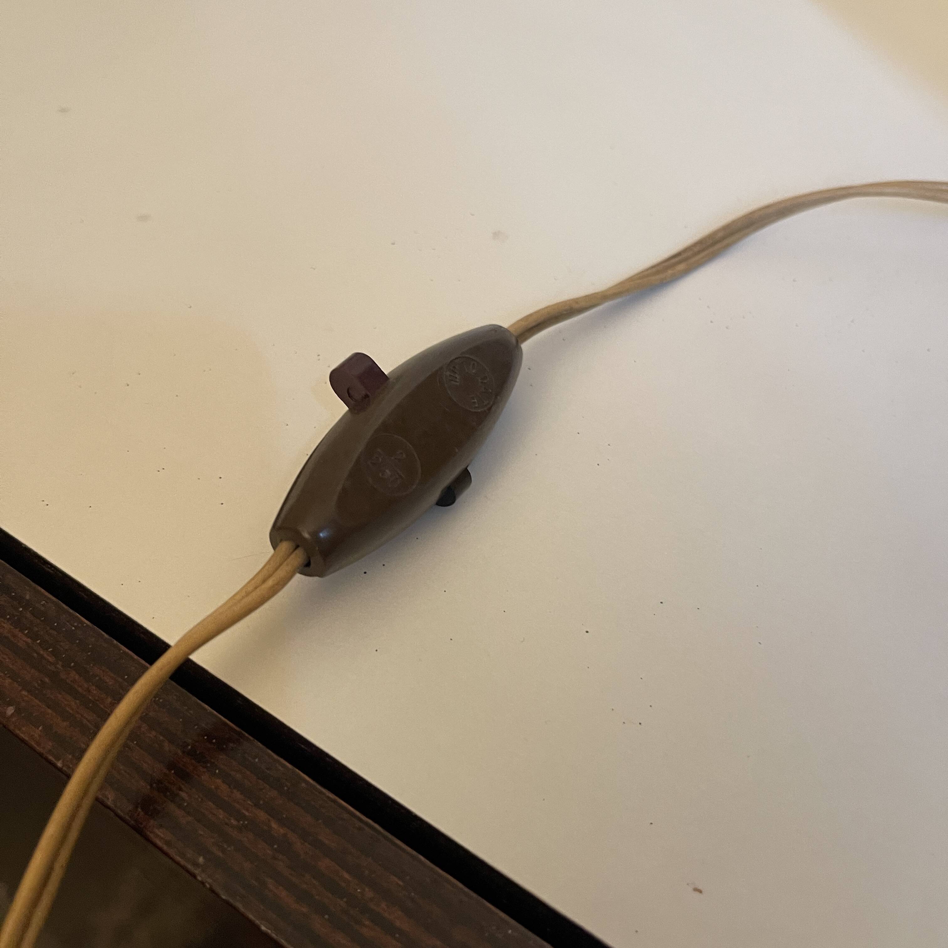 Ceramic tea light lamp, grandjean jourdan for vallauris