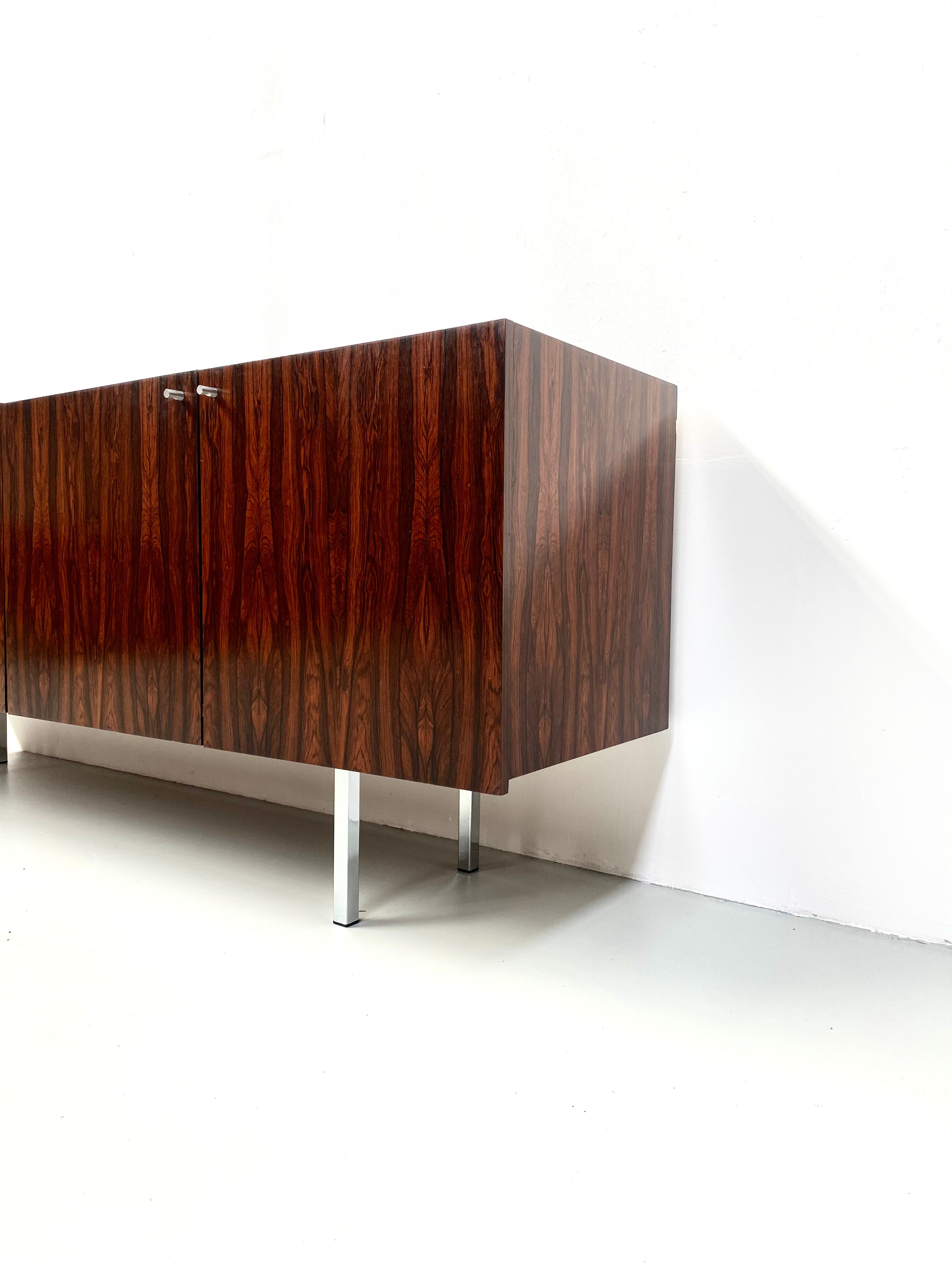 Vintage dutch rosewood sideboard, 1960s