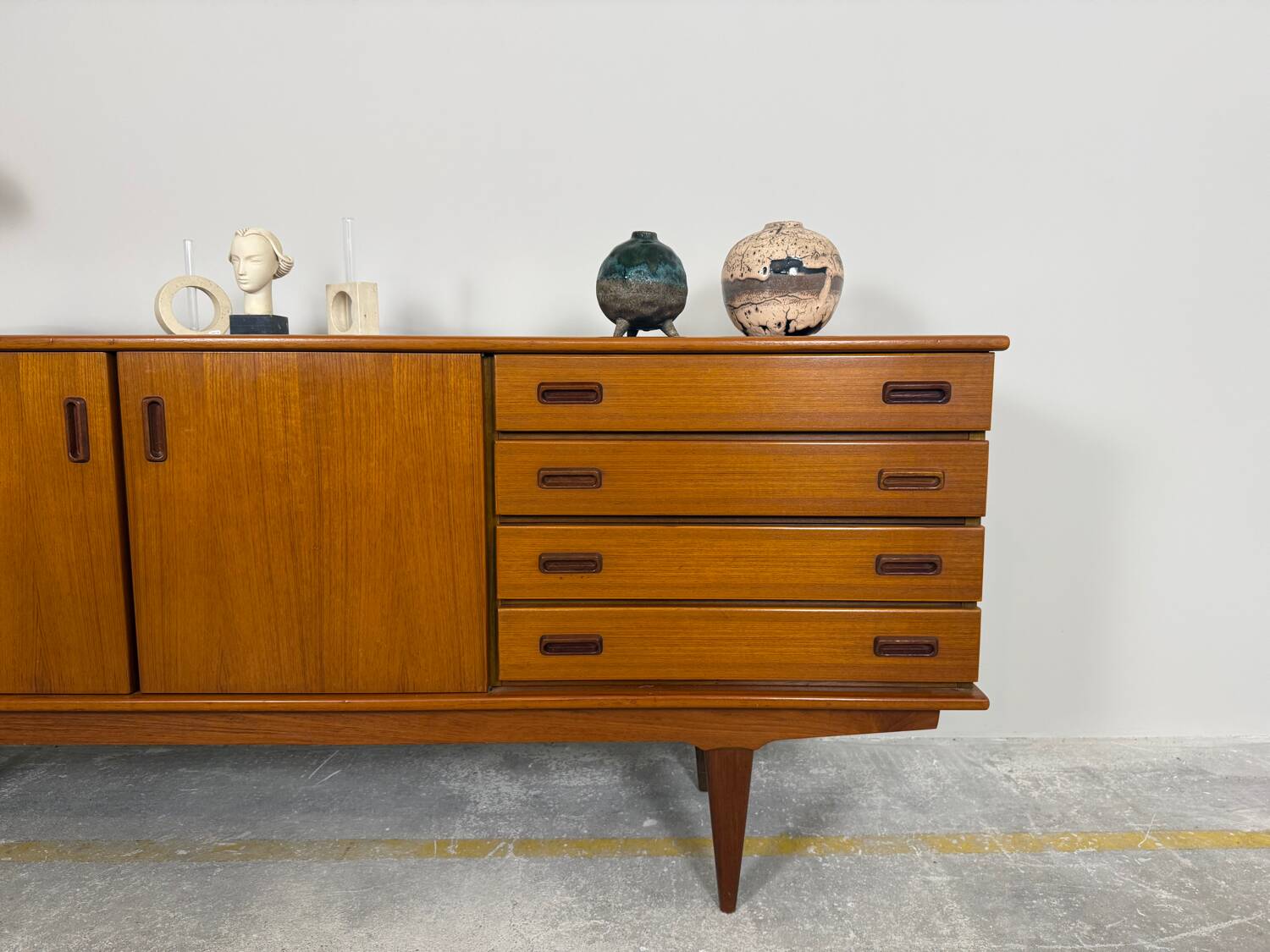 Scandinavian teak sideboard – 1960s