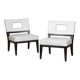 Pair of armchairs by Christian Liaigre for Holly Hunt, 1990