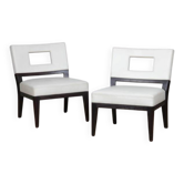 Paire de fauteuils par Christian Liaigre pour Holly Hunt, 1990