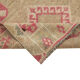 Hand-Knotted Antique Turkish Beige Runner Rug 89 cm x 314 cm
