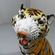 Tigre de terre cuite vintage, Italie des années 1960