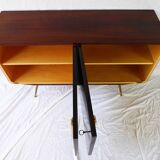 Chest of 2 doors with brass legs