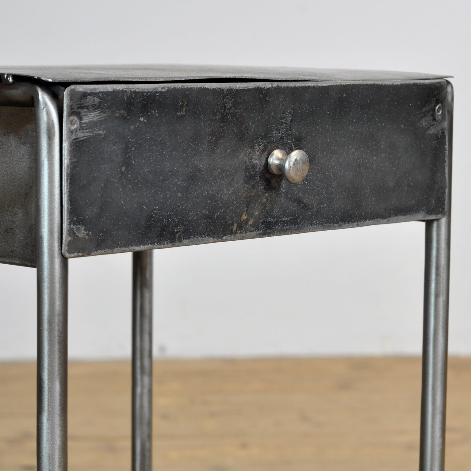 Set Iron Nightstands, 1910's