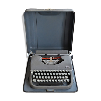 Machine à écrire portative Japy années 50