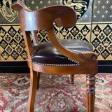 Louis Philippe style office armchair