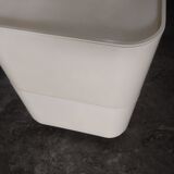 . Side table with two interlocking boxes made of ABS plastic "Componibili Quadrati", model 1967