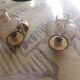 Pair of 60'S brass wall lamps, Hans Agne Jakobsson, model V212A