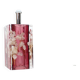 Large Italian lucite table lamp with flowers by Romeo Rega