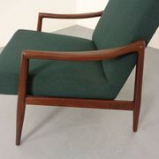 Organic Teak Armchair by Hartmut Lohmeyer for Wilkhahn, 1960s