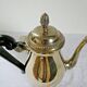 Louis XVI style silver-plated teapot / chocolate pot, early 20th century