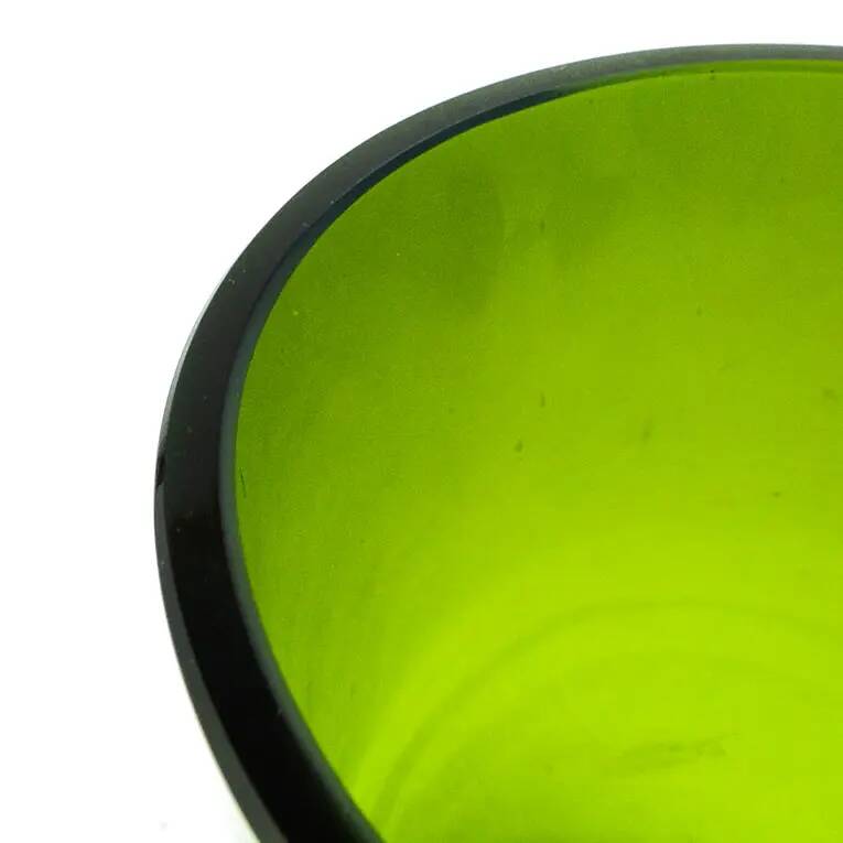 Postmodernist vase, glass, Poland, 1970s