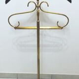 Valet de nuit en acajou et laiton style néoclassique