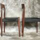 Set of 4 Scandinavian teak chairs brand NF Ameublement - 1960