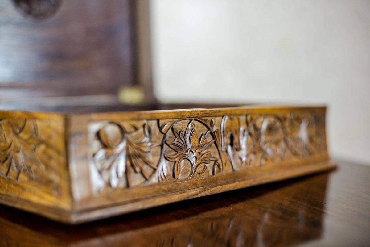 20th Century Carved Indonesian Coffret, 1930s