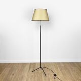 Lampadaire design années 50 pied filaire en métal