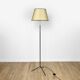 Design floor lamp 50s wired metal foot