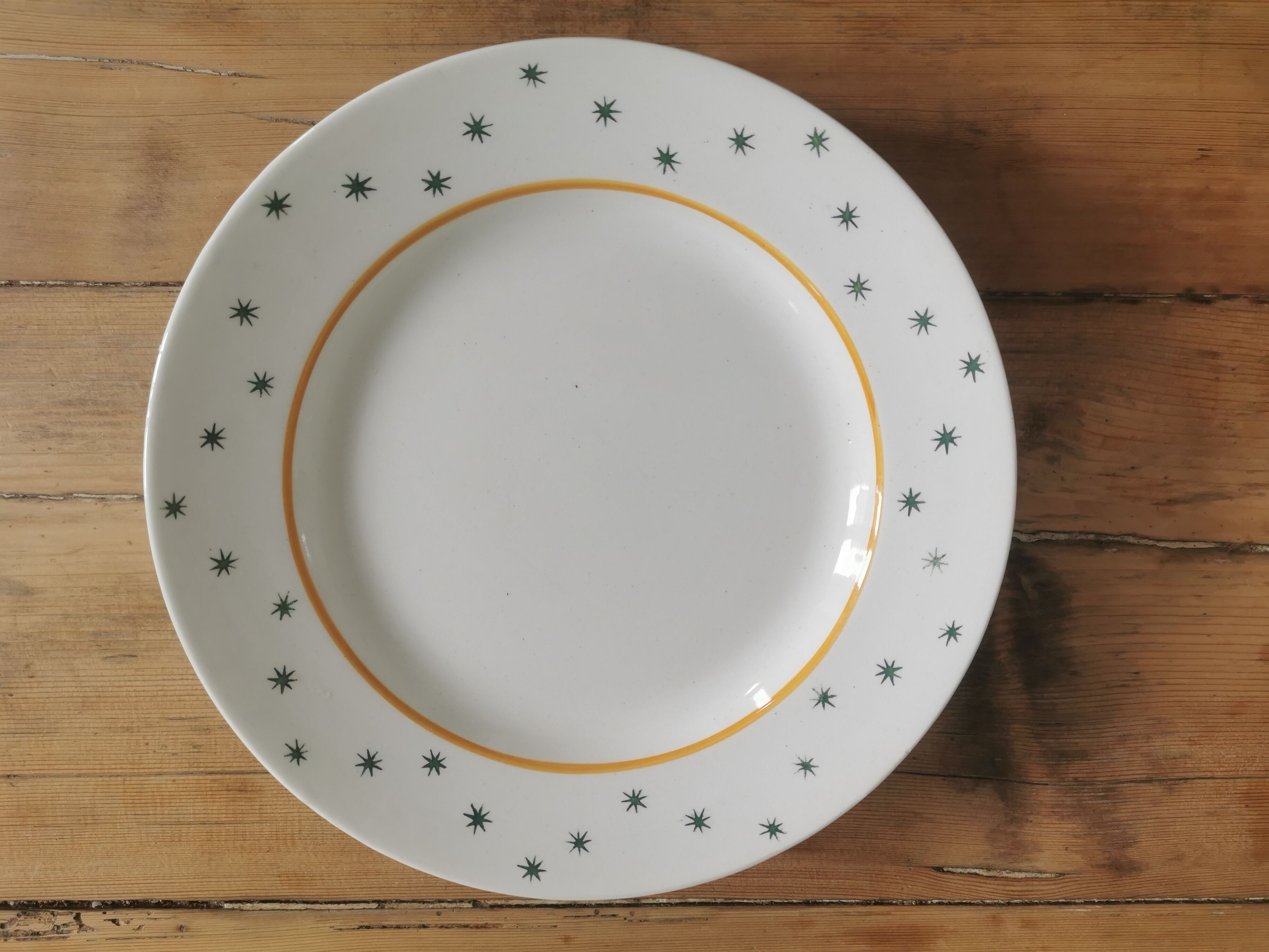 Set of 6 vintage plates, gien