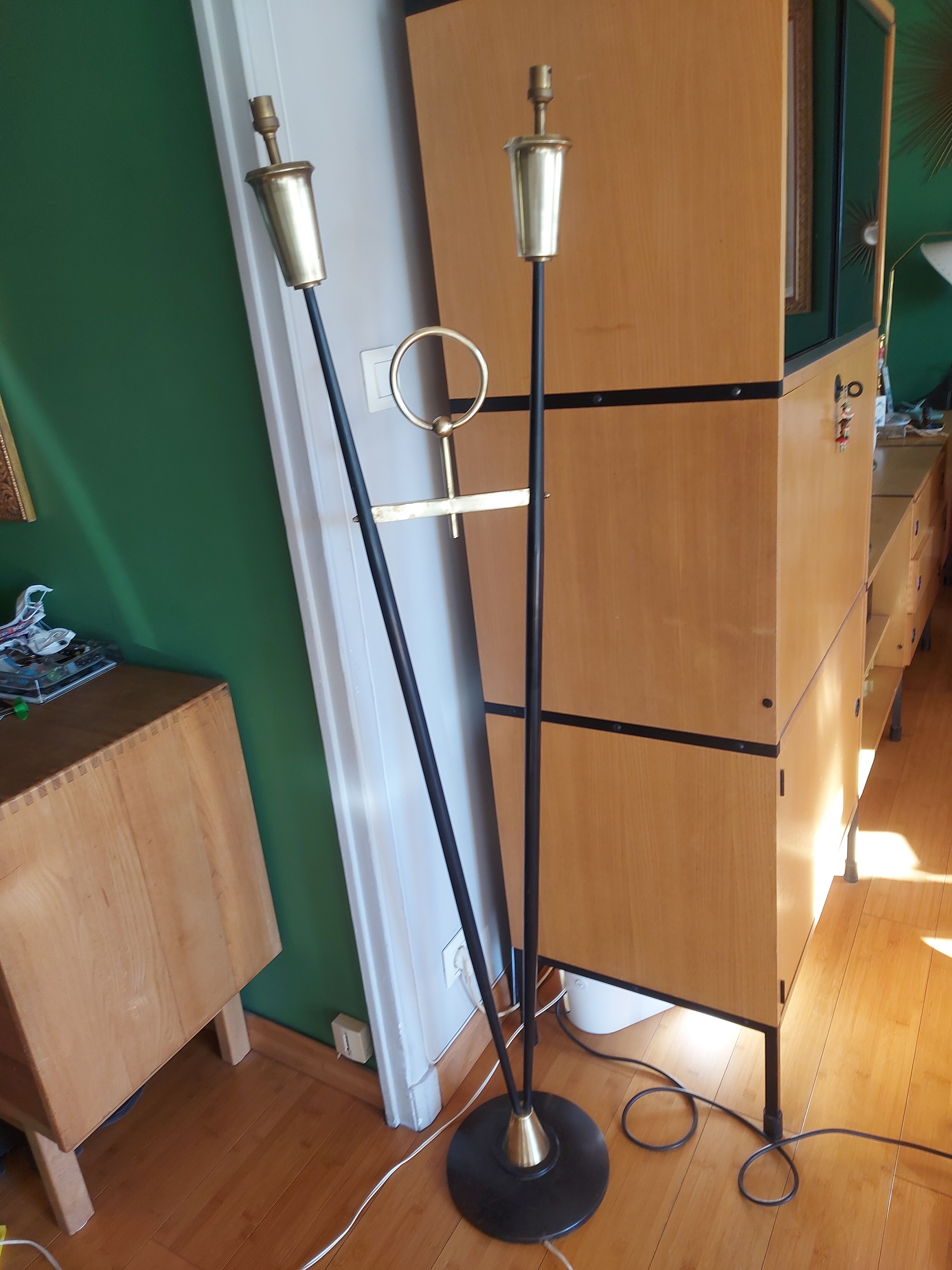 50's design floor lamp