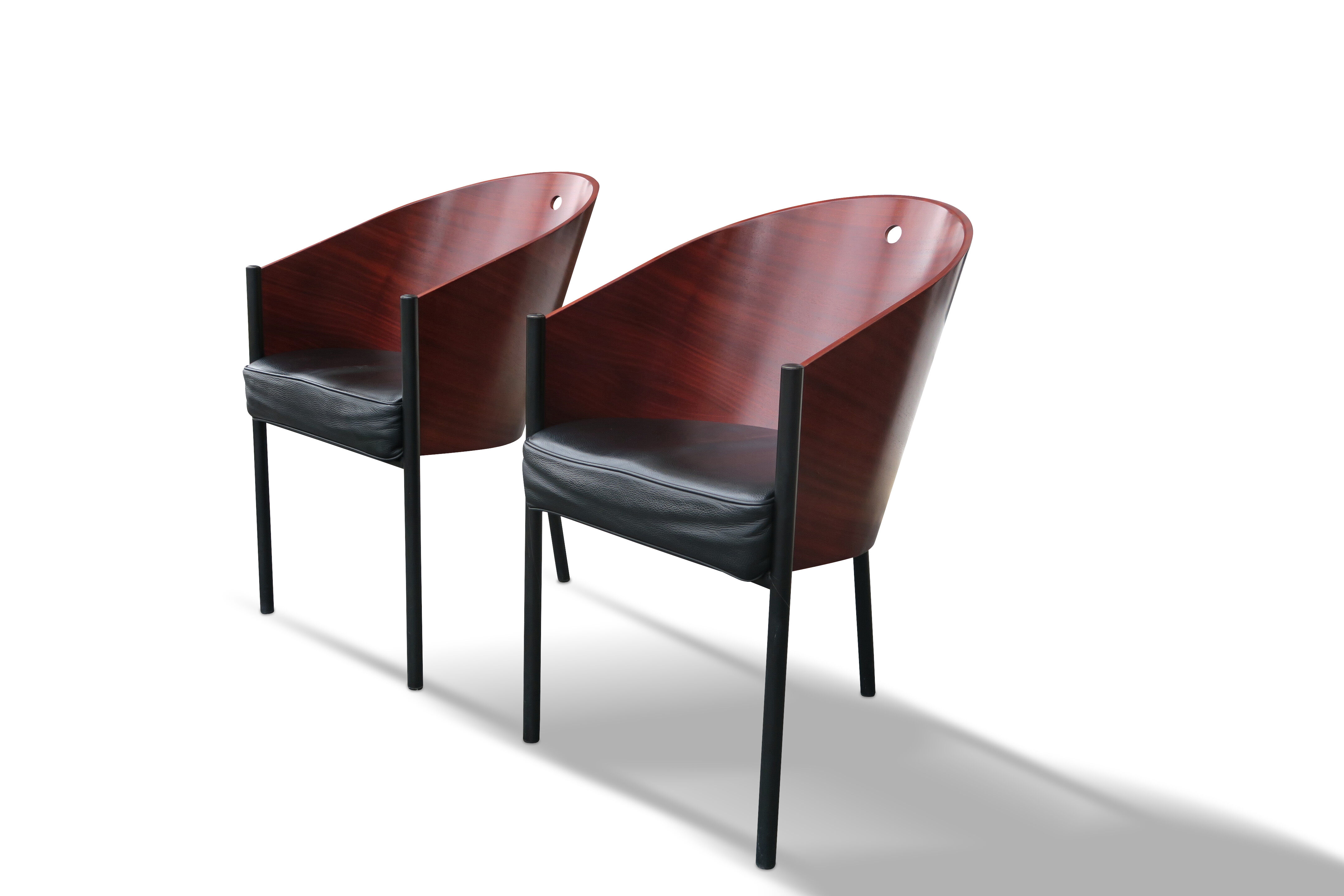Pair of chairs "Costes" by Philippe Starck