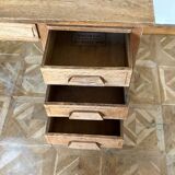 American desk in raw wood