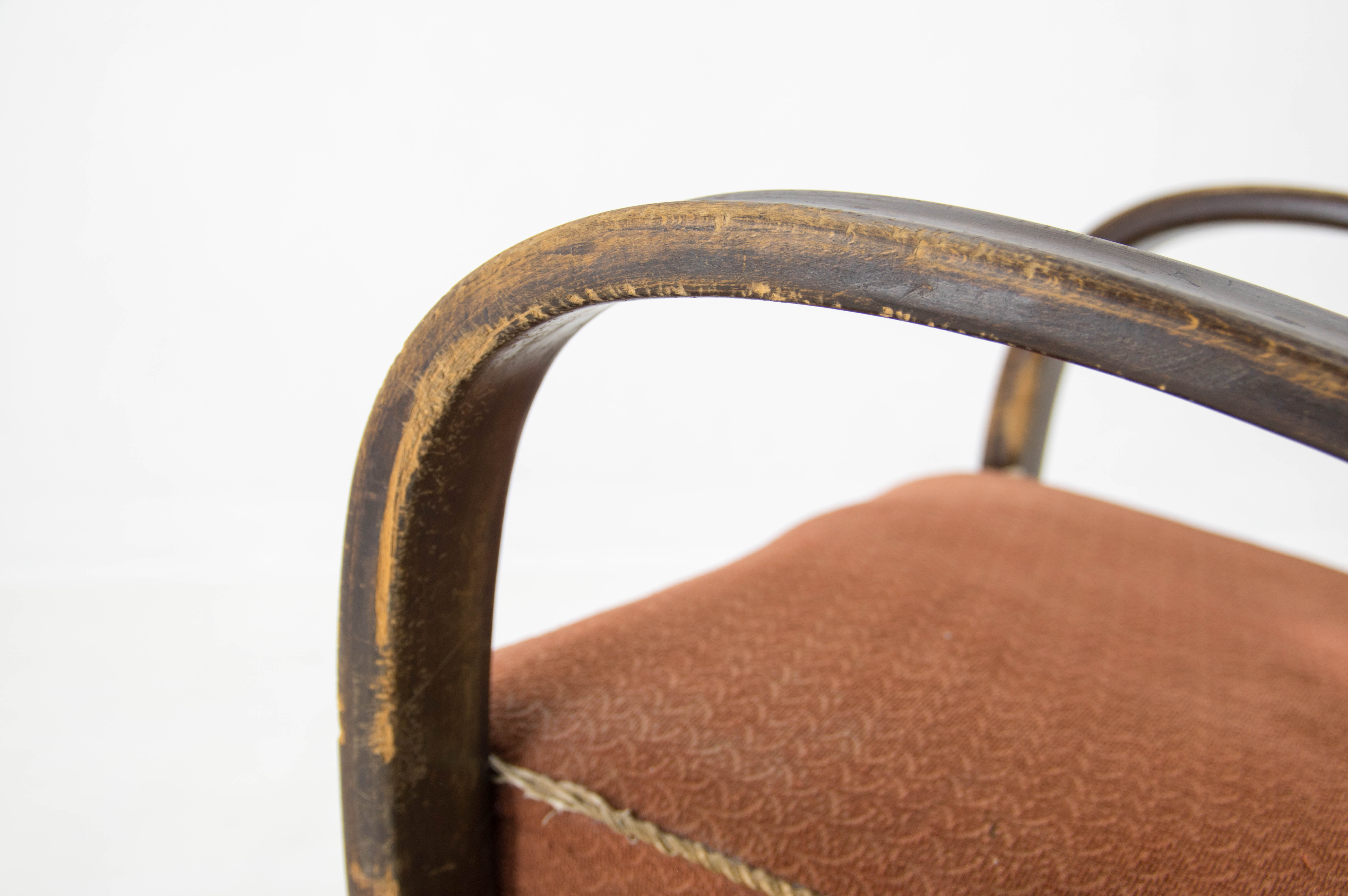 Armchair H 269 by Jindřich Halabala, 1940s