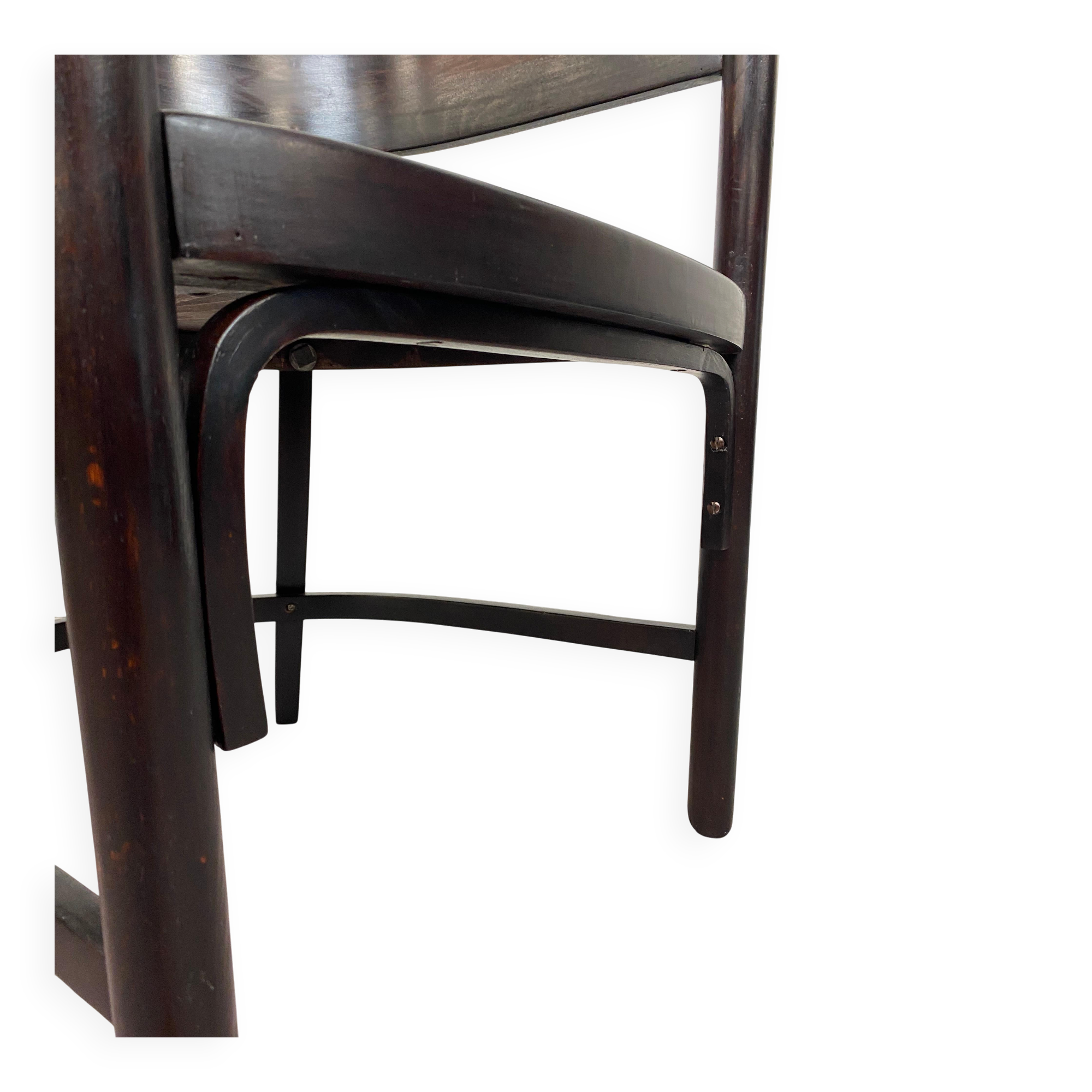 Large armchair of the Secession no.6549 by Josef Hoffmann for Thonet