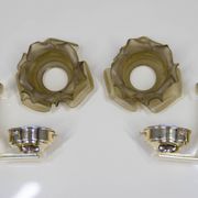 2 appliques Art Nouveau, années 1910, restaurées