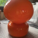Lampe champignon en opaline années 70
