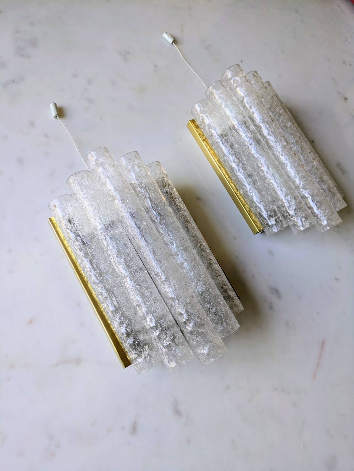 Vintage wall lights by Doria Leutchen