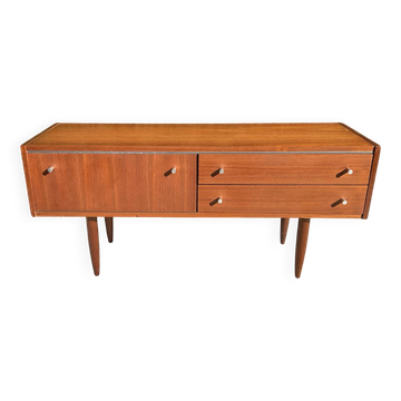 Enfilade meuble tv scandinave en teck