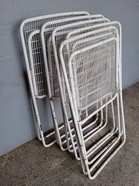 5 foldable chairs Emu Rio vintage ep 1970