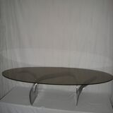 Oval coffee table from the 60s - 70s