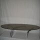 Oval coffee table from the 60s - 70s