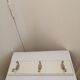 Wall coat rack wood and metal