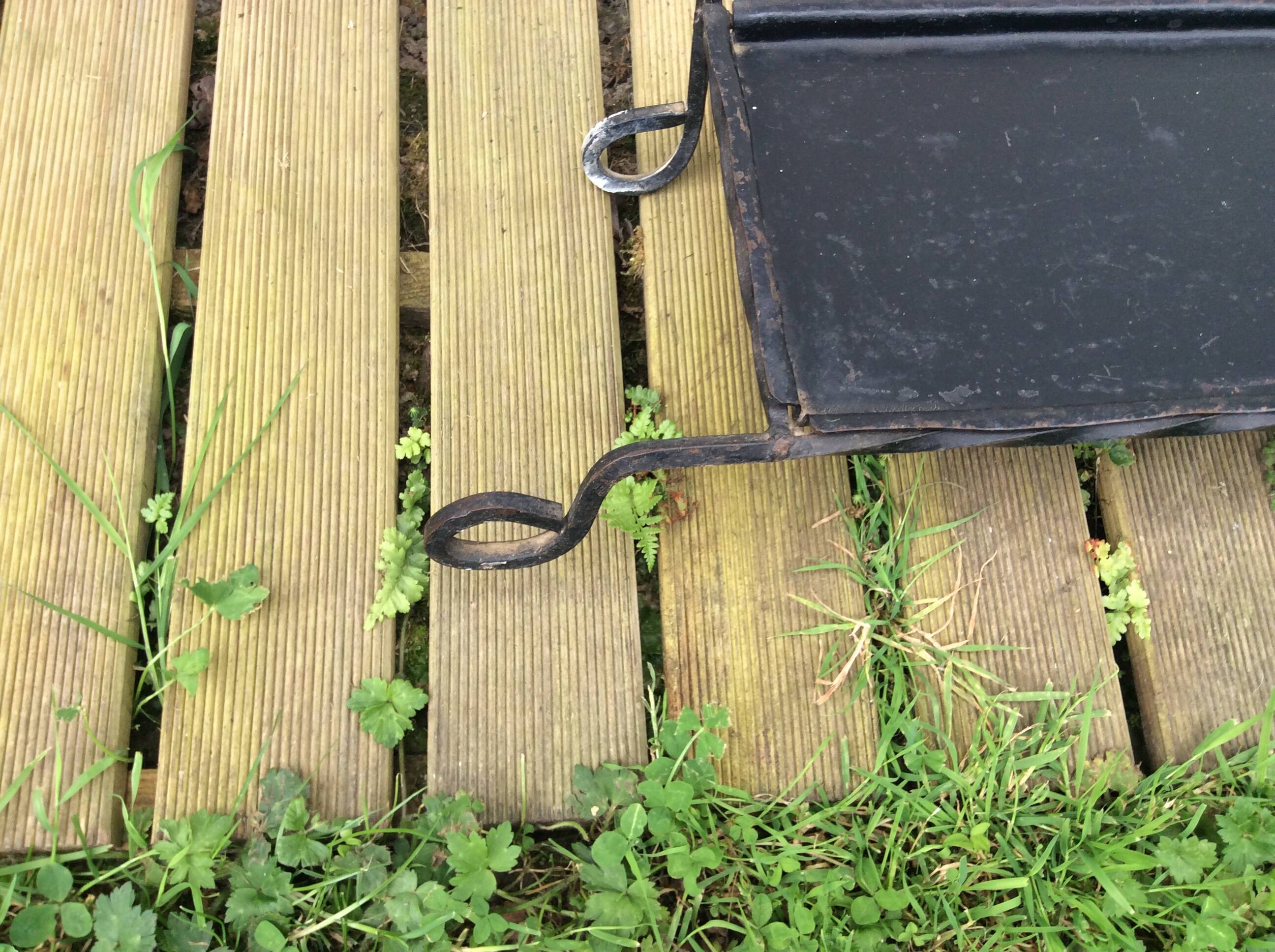 Wrought iron entrance hall