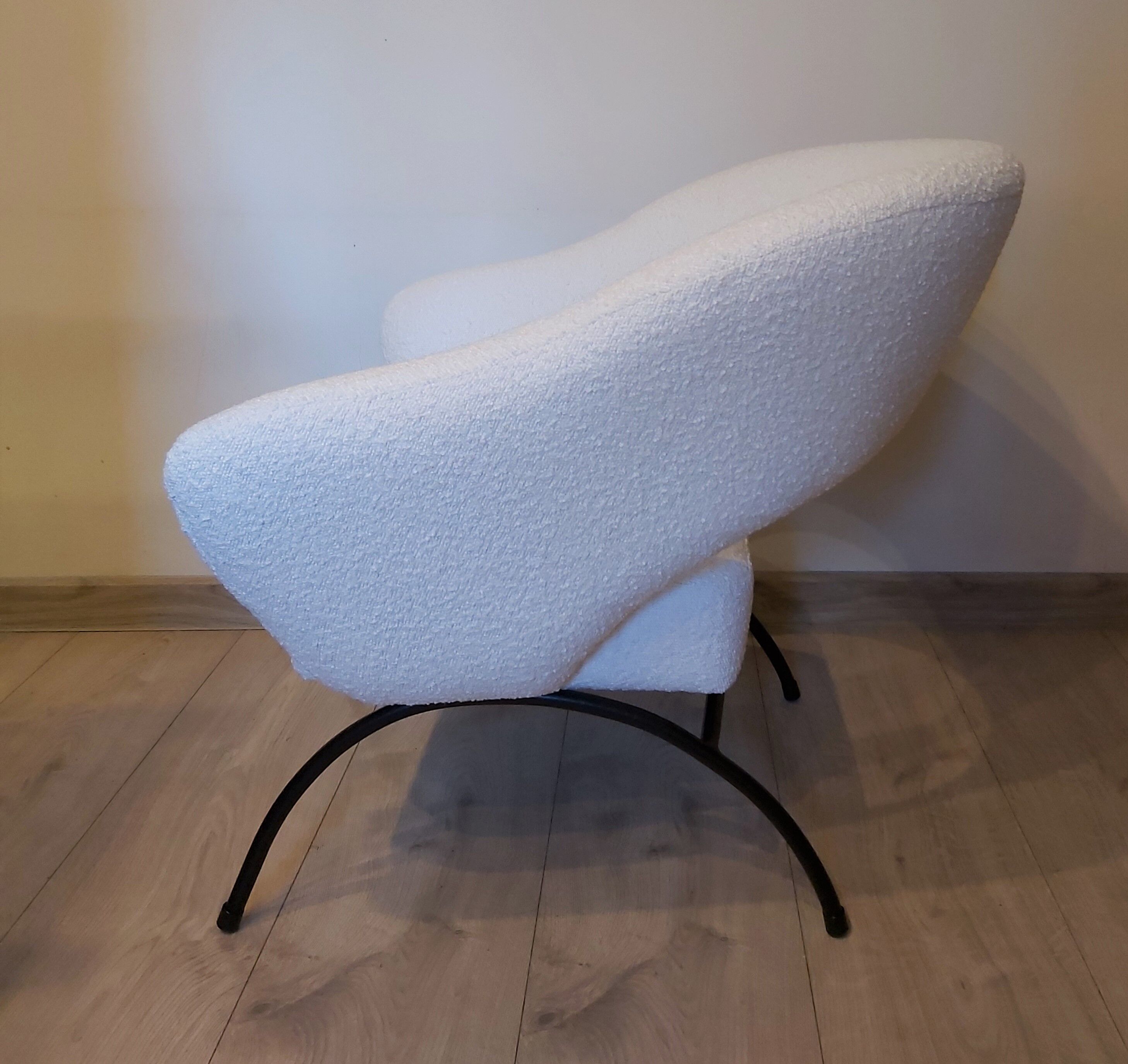 A set of four armchairs, Poland, 1960s