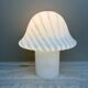 Peil & Putzer Mushroom Zebra table lamp, 1970s