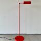 Vintage red floor lamp by Abo Rander, Denmark , 70s