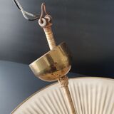 Vintage umbrella chandelier 1950