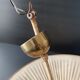 Vintage umbrella chandelier 1950