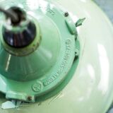 Suspension émaillée vert industrielle