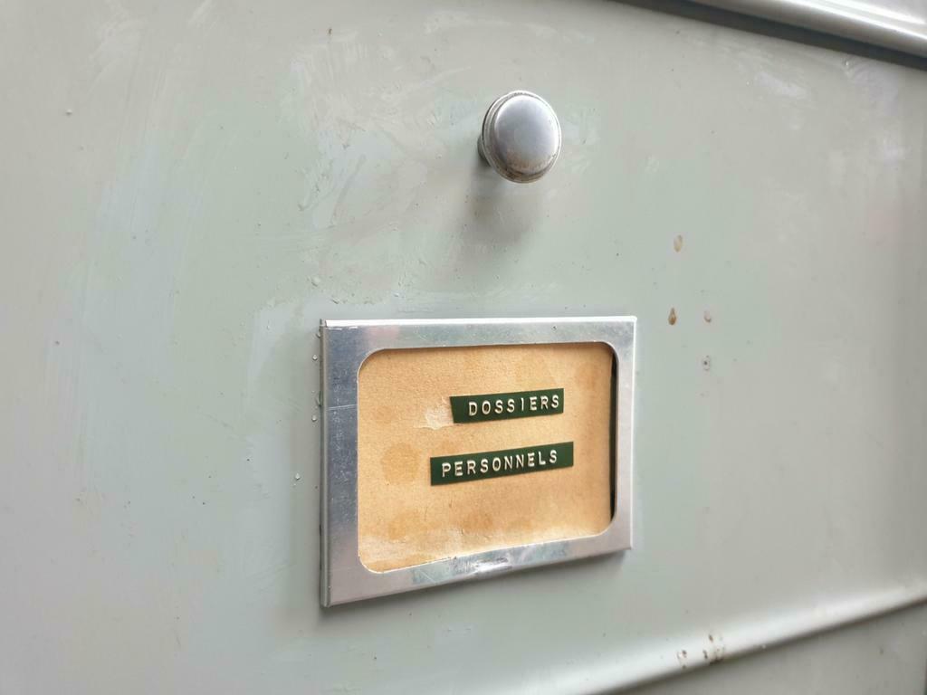 Old flap cupboard